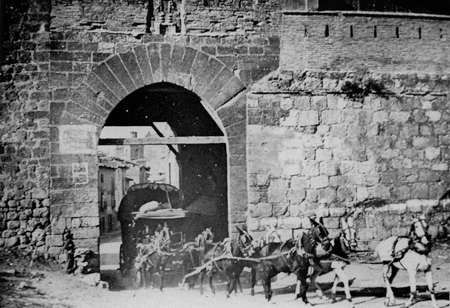 Diligencia "El Milano". Daroca.