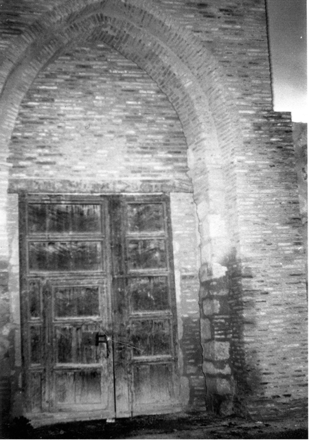 Antigua puerta de San Juan tomada desde el interior. Daroca.