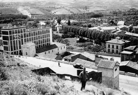 Vista de los alrededores de la localidad de Daroca.