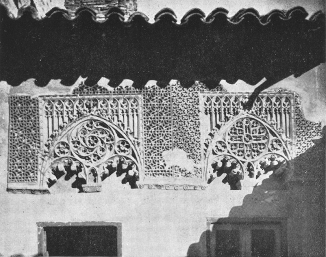 Interior de la casa de los Luna. Daroca