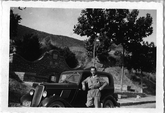 Carretera de Daroca en 1935