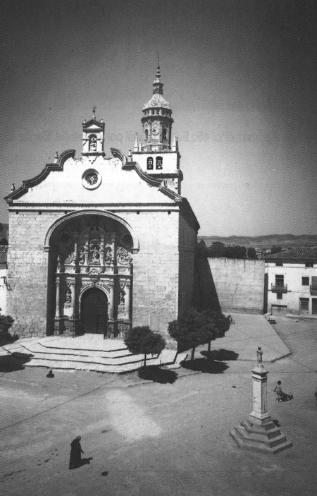 La Plaza de EspaÃ±a de Calamocha.