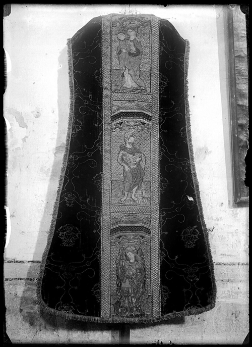 Casulla de terciopelo