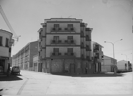 Calle Justicia y Calle Corona de AragÃ³n de Calamocha.