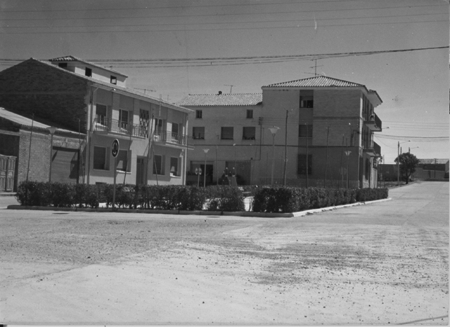 Plaza del Pilar en Calamocha.