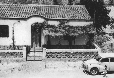 Una casa de la localidad de RetascÃ³n.