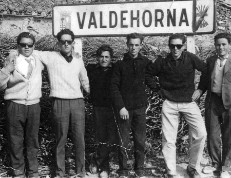 La gente de CastejÃ³n de Tornos en Valdehorna.