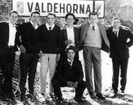 La gente de CastejÃ³n de Tornos en Valdehorna.