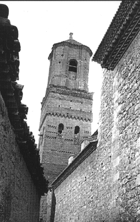 La torre de la Iglesia de Villarreal de Huerva.