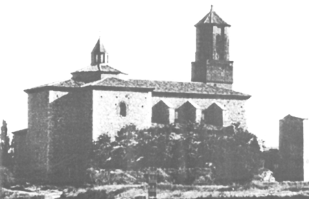 La iglesia de Villarreal de Huerva.