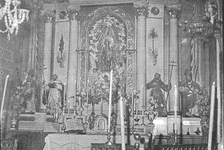 Altar. Villarreal de Huerva.