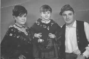 Jotero, mujer y niÃ±a de Mainar