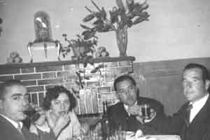 Comida de boda. AÃ±o 1956. Mainar.