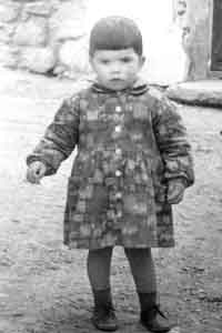 NiÃ±a. AÃ±o 1964. Mainar.