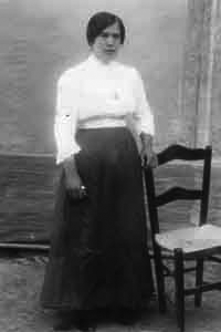 Retrado de mujer en Mainar