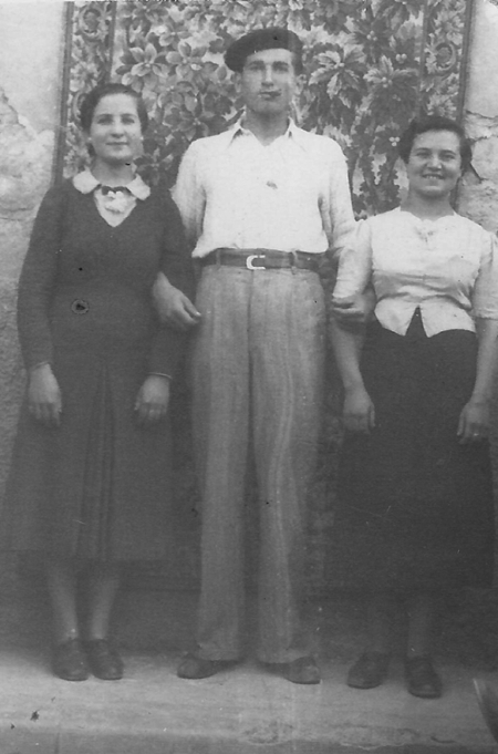 Retrato de tres vecinos de Bello.