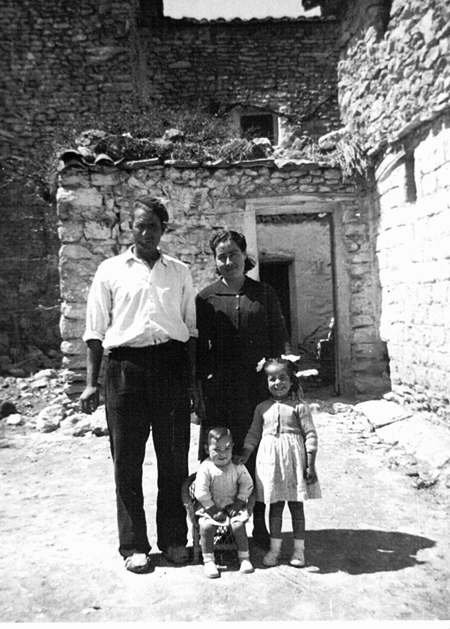 Retrato de familia en Bello.