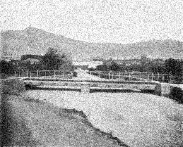 Puente del ferrocarril en Daroca