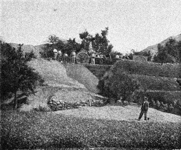 Dique en la rambla Falcona. Daroca