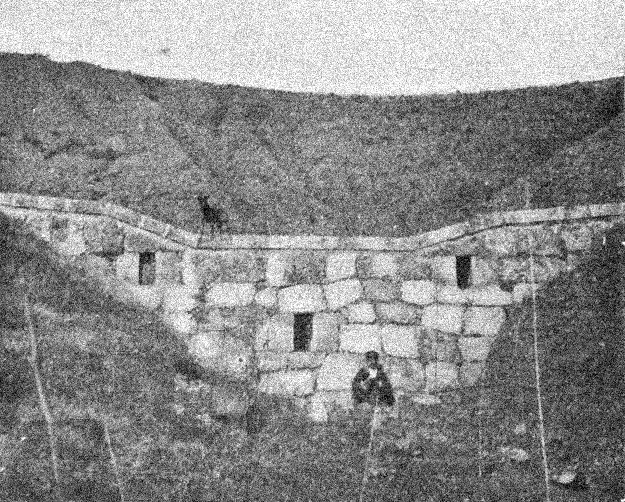 Dique en la rambla del ReventÃ³n. Daroca