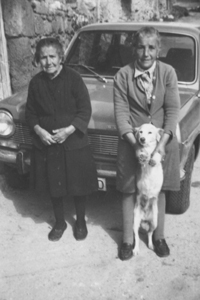 Esperando en el coche. Nombrevilla