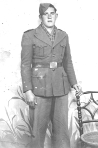 Retrato de un militar. AÃ±o 1932. Nombrevilla.