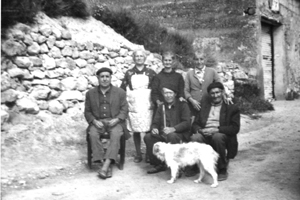 Matrimonio de ancianos. Nombrevilla