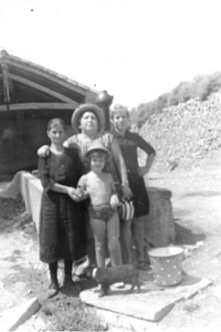 Retrato en el lavadero de Nombrevilla