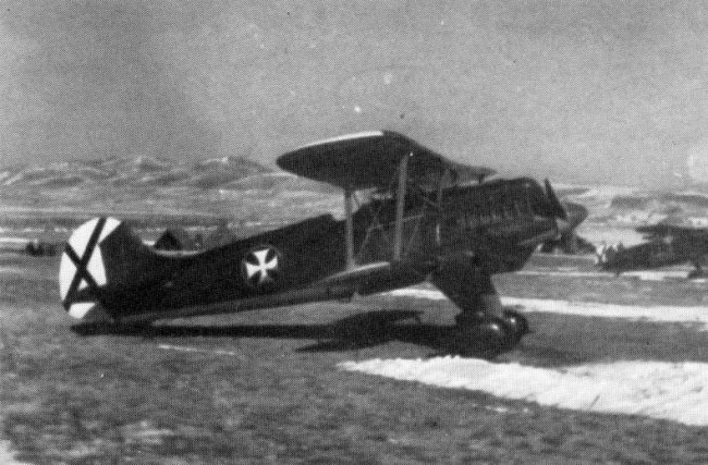 AviÃ³n en el aerÃ³dromo de Calamocha