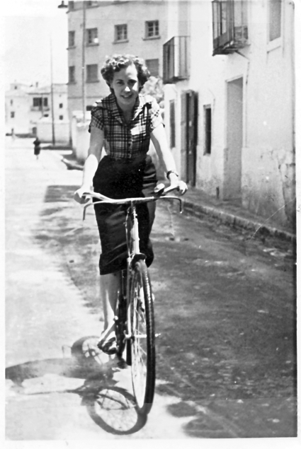 Montando en bicicleta. Calamocha