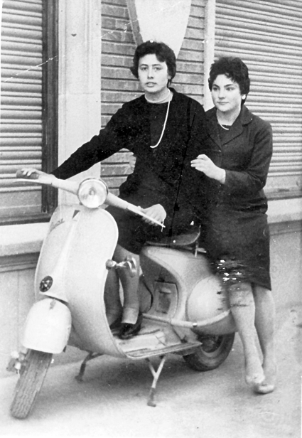 En la vespa. Calamocha