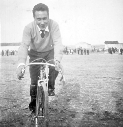 En bicicleta. Calamocha