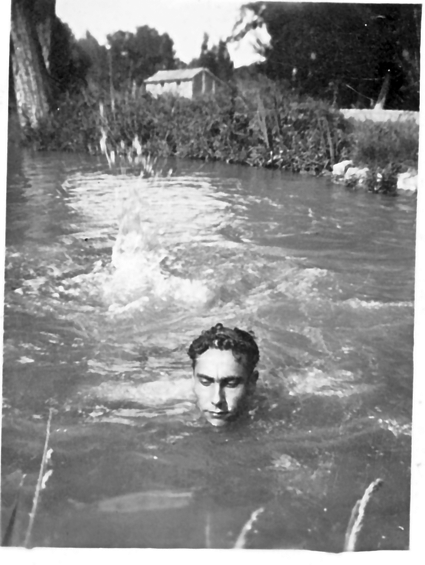 BaÃ±o en el rÃ­o Jiloca. Calamocha
