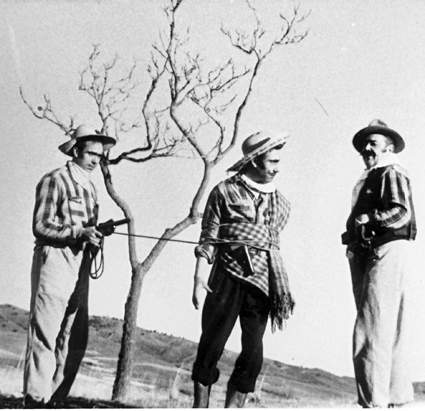 Vaqueros en el Salobral. Calamocha
