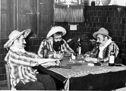 Vaqueros en el Salobral. Calamocha