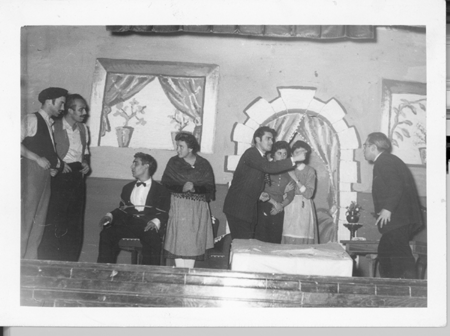 Grupo de teatro Calamocha. Escenas de" mÃ©dico a palos". Calamocha