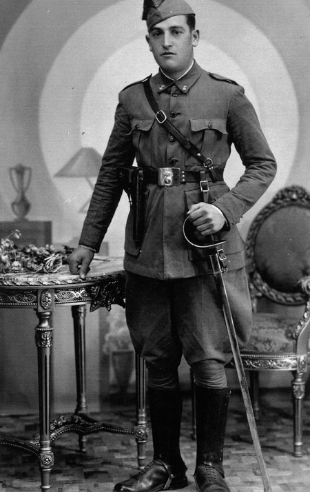 Retrato de un militar. Daroca.