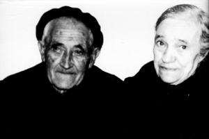 Abuelos. AÃ±o 1970. Romanos.