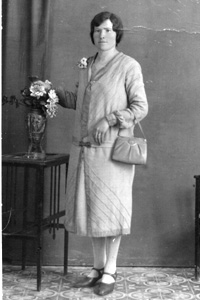 Retrato de una vecina de Romanos.