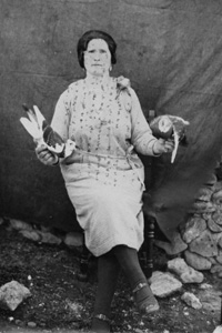 Retrato de una vecina de Romanos.