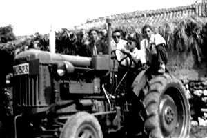 Los tractores llegan a Romanos