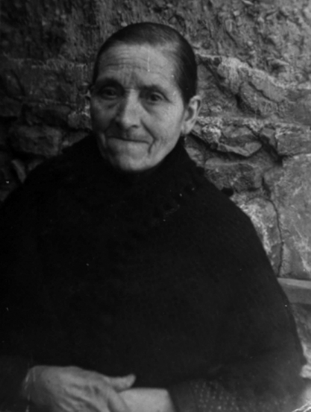 Retrato de una abuela. Cella.