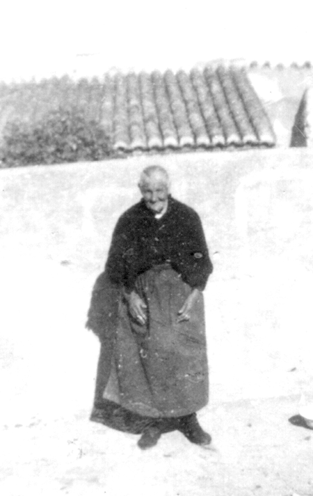 Retrato de la abuela AsunciÃ³n. Cella.