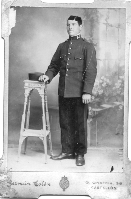 Retrato abuelo Alejos. Cella.