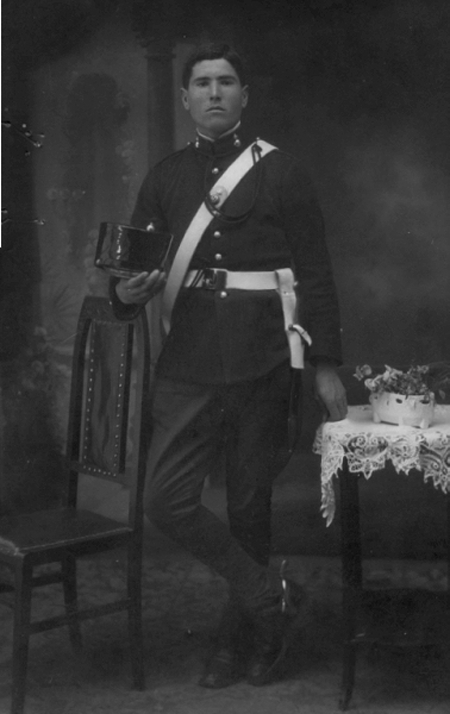 Retrato de Antonio Lanzuela. Cella.