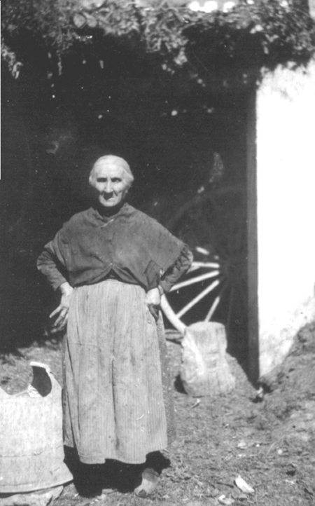 Retrato de una bisabuela. Cella.