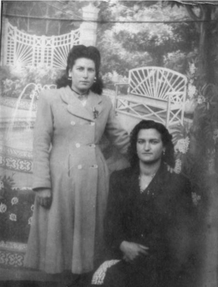 Retrato de Elisabeth y MarÃ­a. Cella.