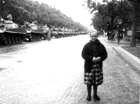Retrato de la cellense Emilia en ParÃ­s.