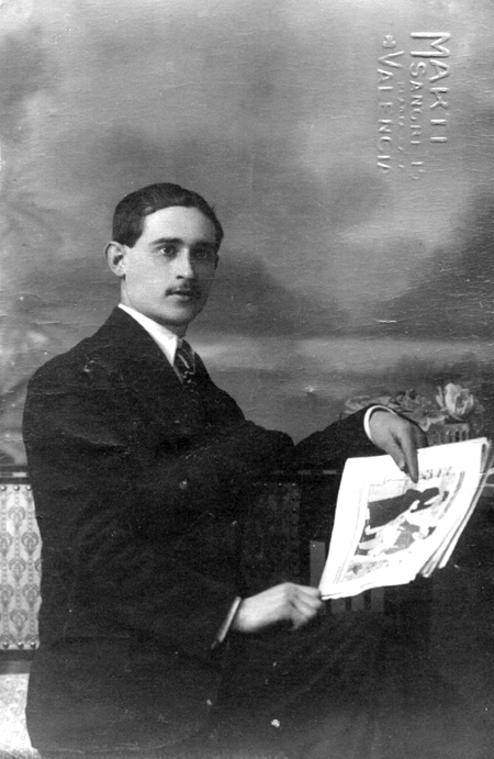 Retrato de Leopoldo GÃ³mez. Cella.