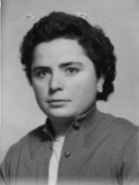 Retrato de Pilar SÃ¡ez. Cella.